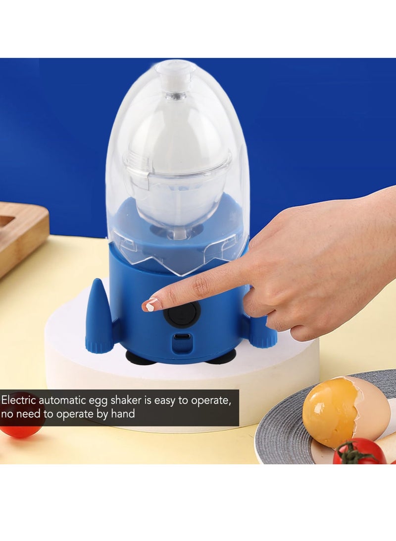 Electric Egg Spinner, Portable Egg Spinner Scrambler in Shell for Boiled Golden Eggs, Egg Homogenizer, for Home Kitchen Cooking Baking Mixing Egg