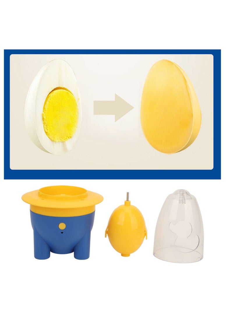 Electric Egg Spinner, Portable Egg Spinner Scrambler in Shell, Egg White and Yolk Spin Mixer Egg Scrambler for Making Hard Boiled Golden Eggs, With USB Charging, for Kitchen Cooking