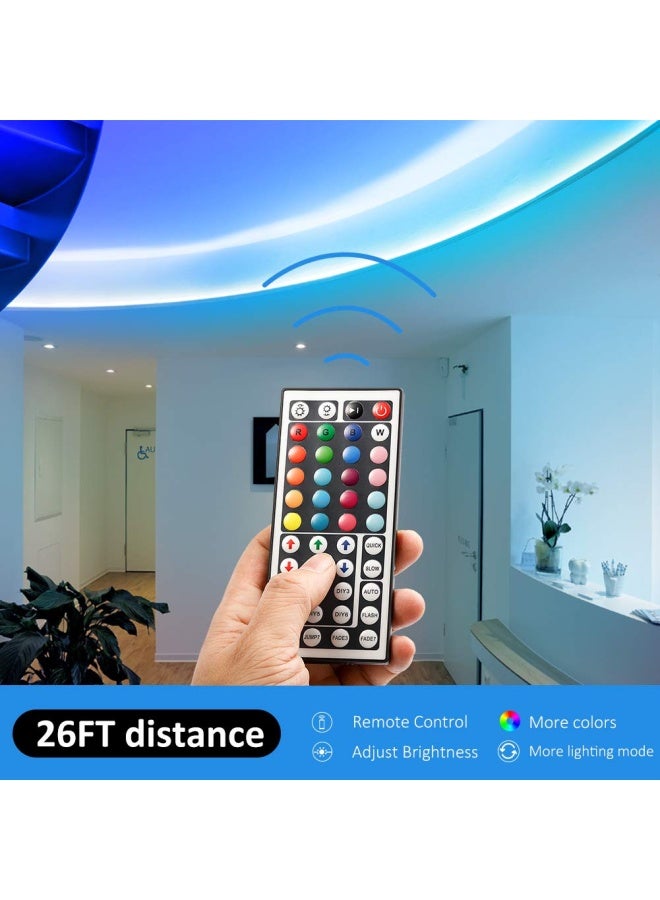 Daybetter Led Strip Lights 32.8Ft Kit With Remote And Power Supply Color Changing