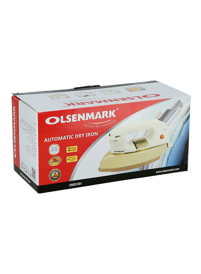 Automatic Dry Iron 1200.0 W OMDI1501 White