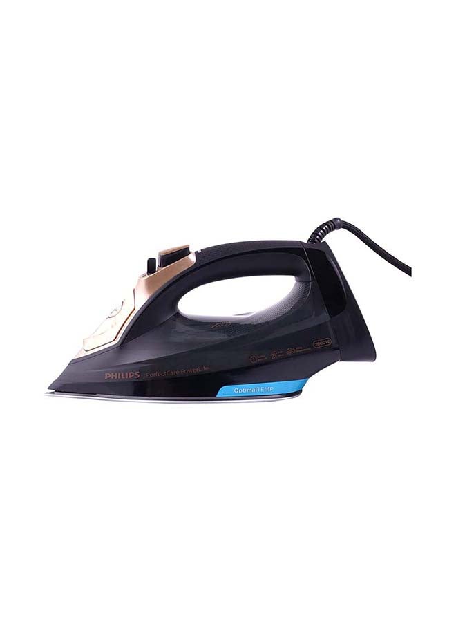 Perfect Care Power Life Steam Iron Soleplate 300 ml 2600 W GC3929 Black/Brown