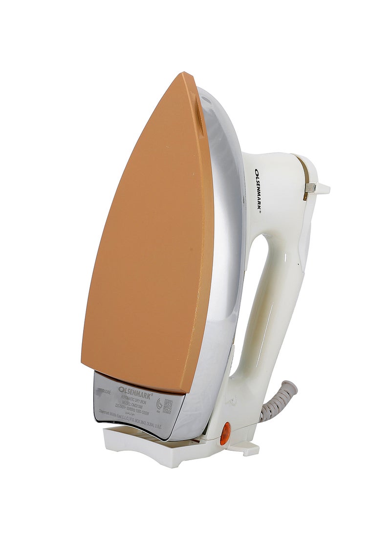 Cloth Iron 1200 W OMDI1590 White/Silver/Gold