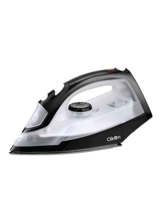 Electric Steam Iron 1300W 1300 W CK4105-N Black/Clear