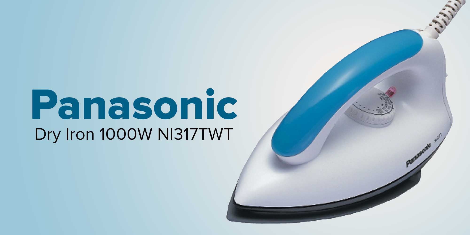 Dry Iron 1000 W NI317TWT Blue/White