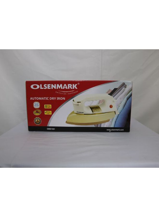 Automatic Dry Iron 1200.0 W OMDI1501 White/Brown/Silver