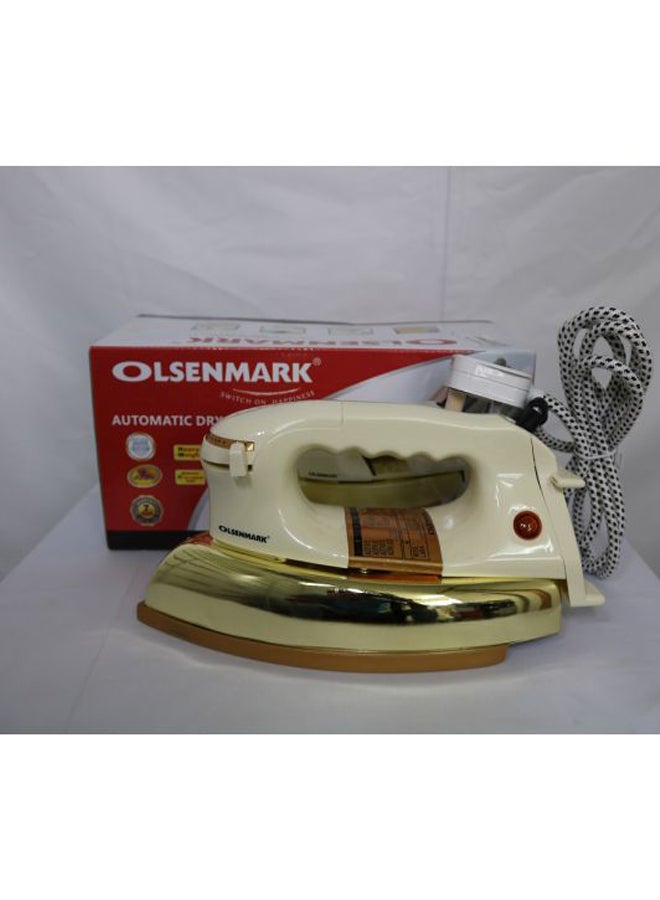 Automatic Dry Iron 1200.0 W OMDI1501 White/Brown/Silver