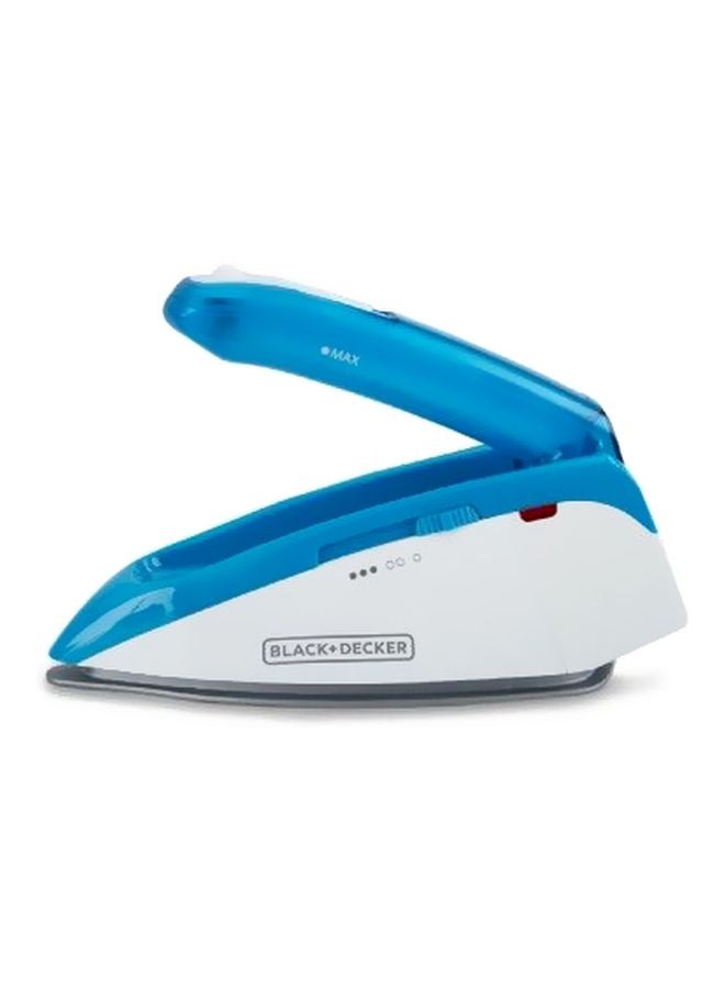 Retractable Handle Steam Iron 40.0 ml 1085.0 W TI250 Blue/White