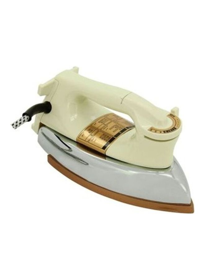 2-Piece Heavy Dry Iron Bundle 1200 W SHI-6011 White/Silver/Gold