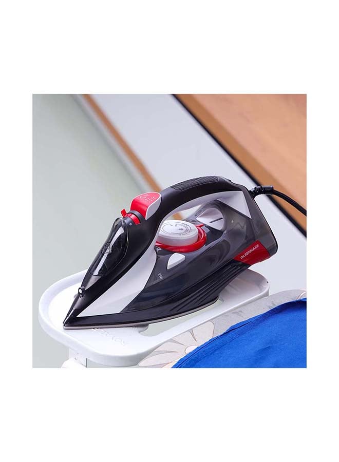 Steam Iron With Water Tank 350 ml 2200 W OMSI1838 Black/Red