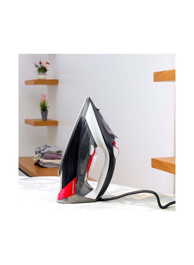 Steam Iron With Water Tank 350 ml 2200 W OMSI1838 Black/Red