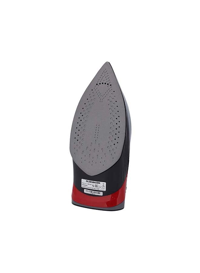 Steam Iron With Water Tank 350 ml 2200 W OMSI1838 Black/Red