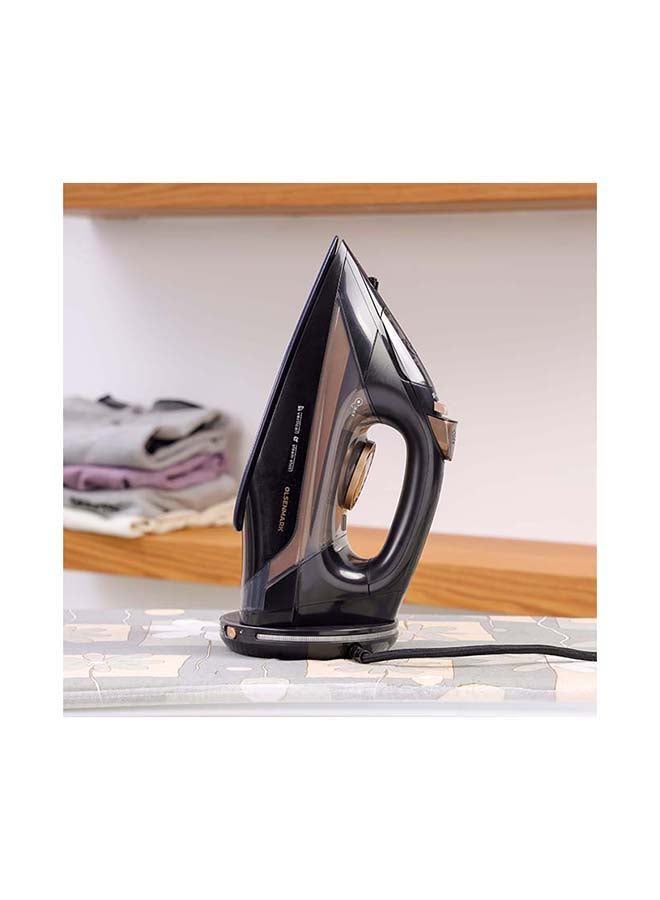 Corded And Cordless Steam Iron With 420ml Water Tank 2200.0 W OMSI1839 black