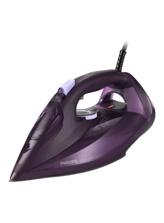 Steam Iron 7000 Series - 50g/min Continuous Steam, 250g Steam Boost, SteamGlide Elite Soleplate, Auto-Off, Vertical Steam, 300 ml 2800 W DST7051 Dark Purpe