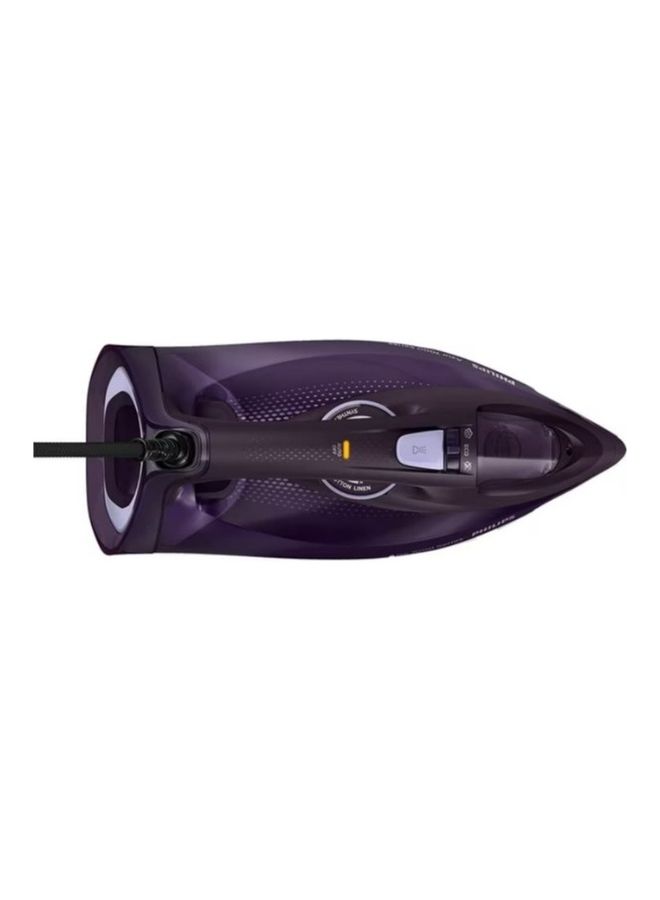 Steam Iron 7000 Series - 50g/min Continuous Steam, 250g Steam Boost, SteamGlide Elite Soleplate, Auto-Off, Vertical Steam, 300 ml 2800 W DST7051 Dark Purpe