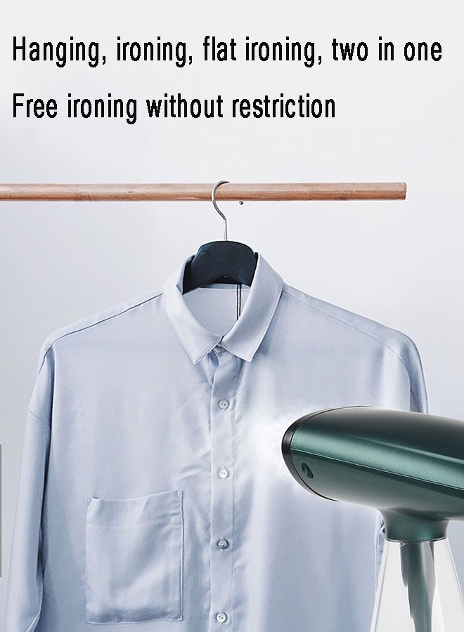 Handheld Steam Iron, Portable Steam Hanging Iron with 200ml Water Tank Foldable Steam Hanging Iron for Home and Travel