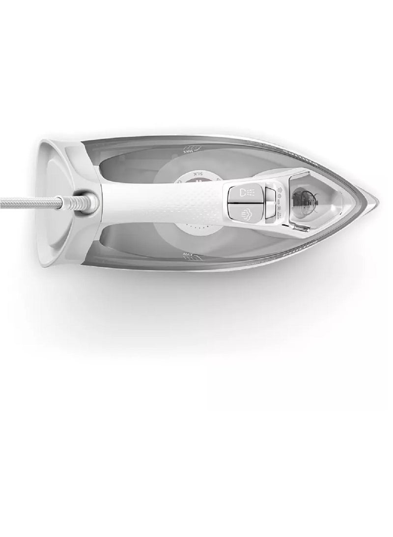 Steam Iron 5000 Series - 40 G/Min Continuous Steam, 160 G Steam Boost, SteamGlide Plus, Vertical Steaming For Hanging Fabrics 320 ml 2400 W DST5010/10 grey