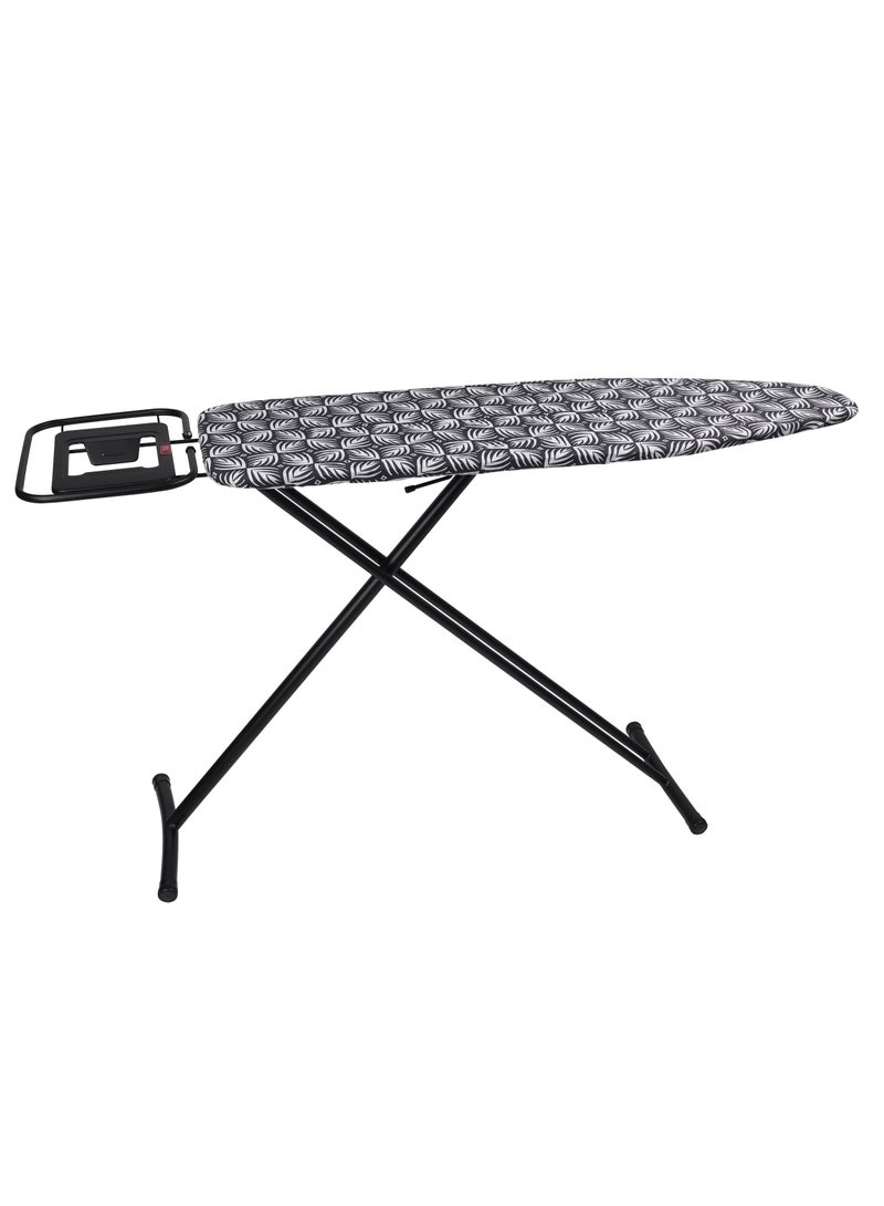 Delcasa Ironing Board Ironing table with Cotton Cover, 8mm Pad, DC1979 Steel Frame Iron Board with Cover Pad Home Laundry Room Or Dorm Use Adjustable Height