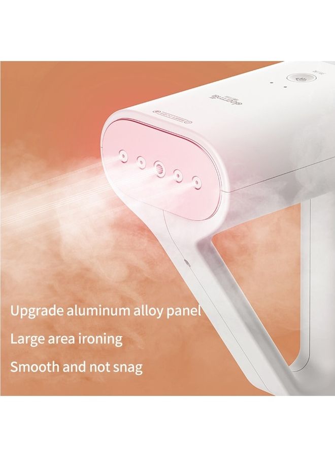 Portable Garment Steamer Handheld Steam Iron Water Tank Capacity 200.0 ml 1000.0 W HS100 White