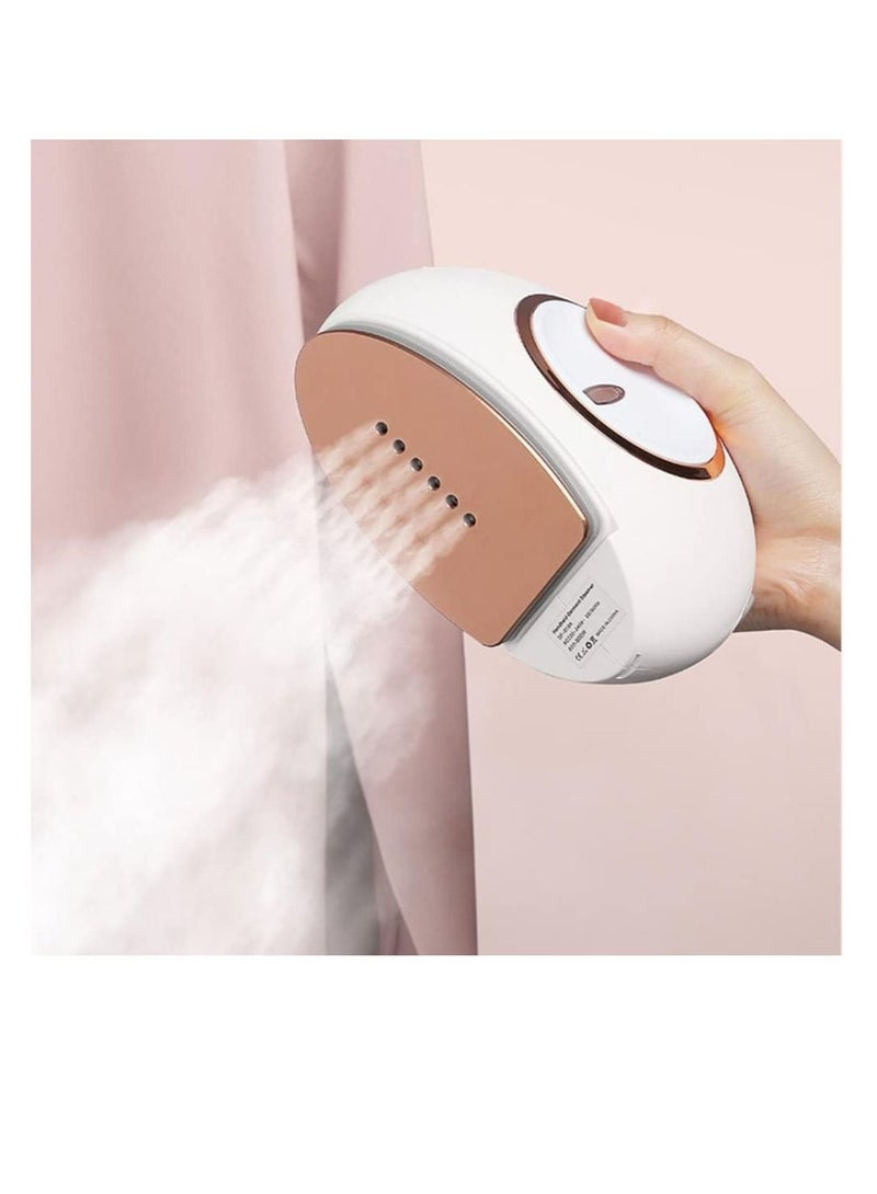 Handheld Steam Iron for Clothes Portable Dry Wet Dual Use Garment Steamer Electric Ironing Machine for Household Travel Use