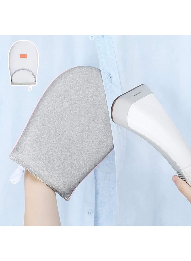 Garment Steamer Lroning Glove, Waterproof Anti Steam Mitt With Finger Loop, Complete Care Protective Steaming Mitt, Heat Resistant Gloves For Clothes Steamers