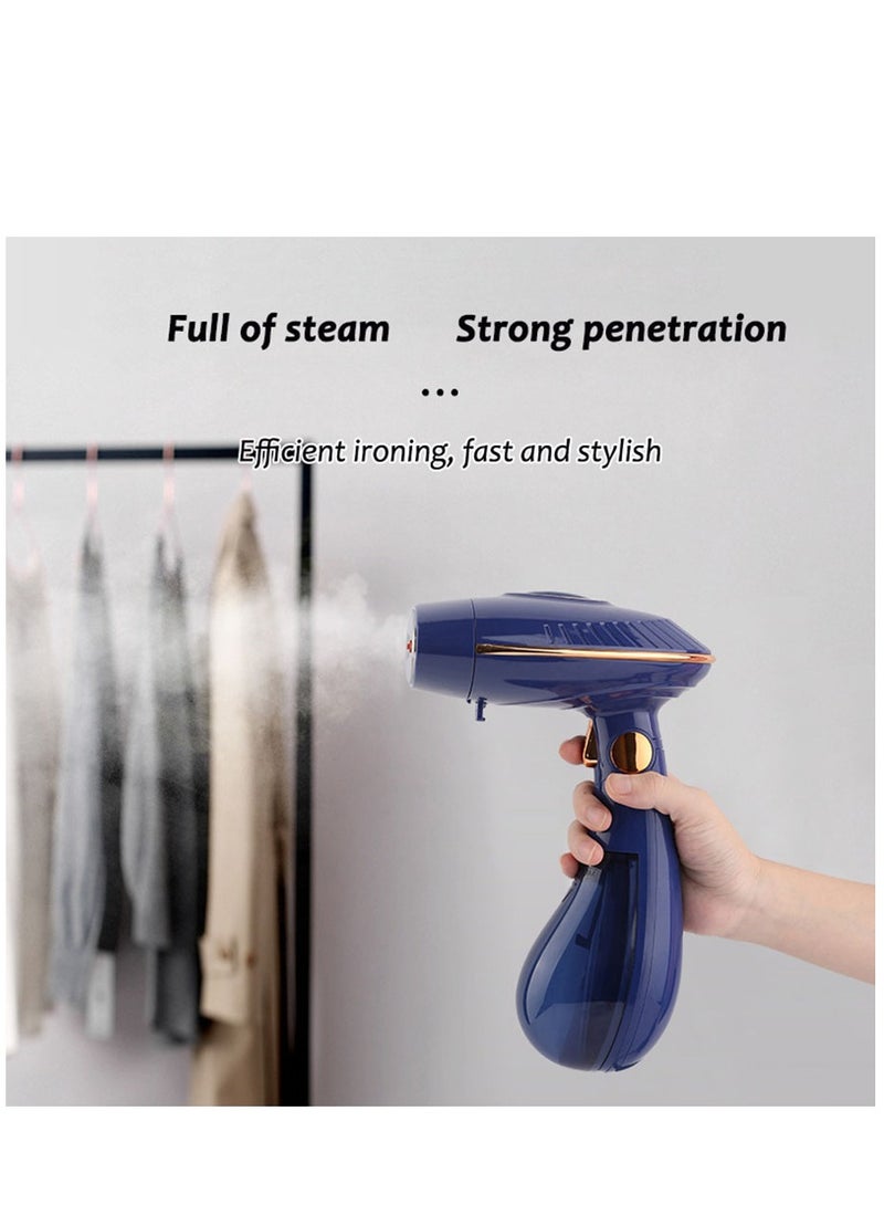 Steamer for Clothes, 1500W Handheld Garment Steamer, Portable Fabric Wrinkles Remover with Fast Heat-up, Auto-Off, 288ml Water Tank, Fabric Brush, Clothing Steamer Iron for Home