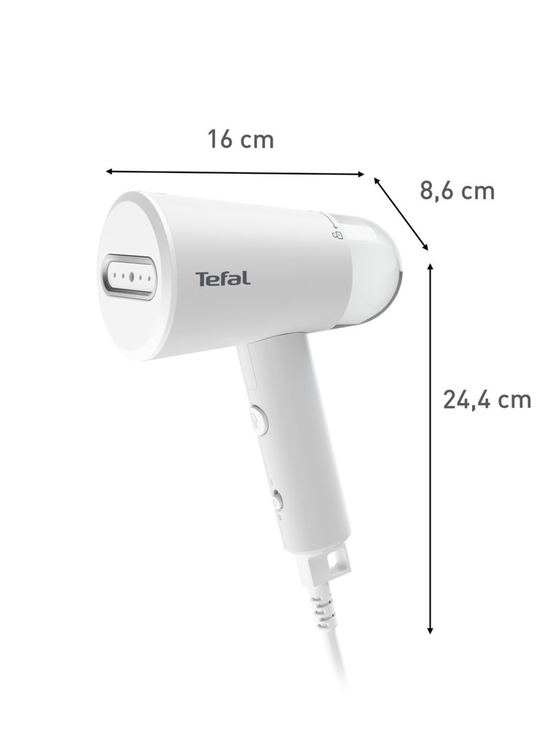 Garment Steamer | Origin Travel Handheld Garment Steamer | Travel-Friendly Foldable | Steamers Clothes | 25-Seconds Heat-Up Time | 2 Years Warranty 70 ml 1200 W DT1020G0 White