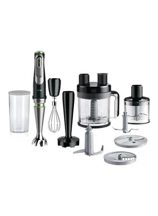 MultiQuick 9 Hand Blender Set MQ9187XLI Black-Silver