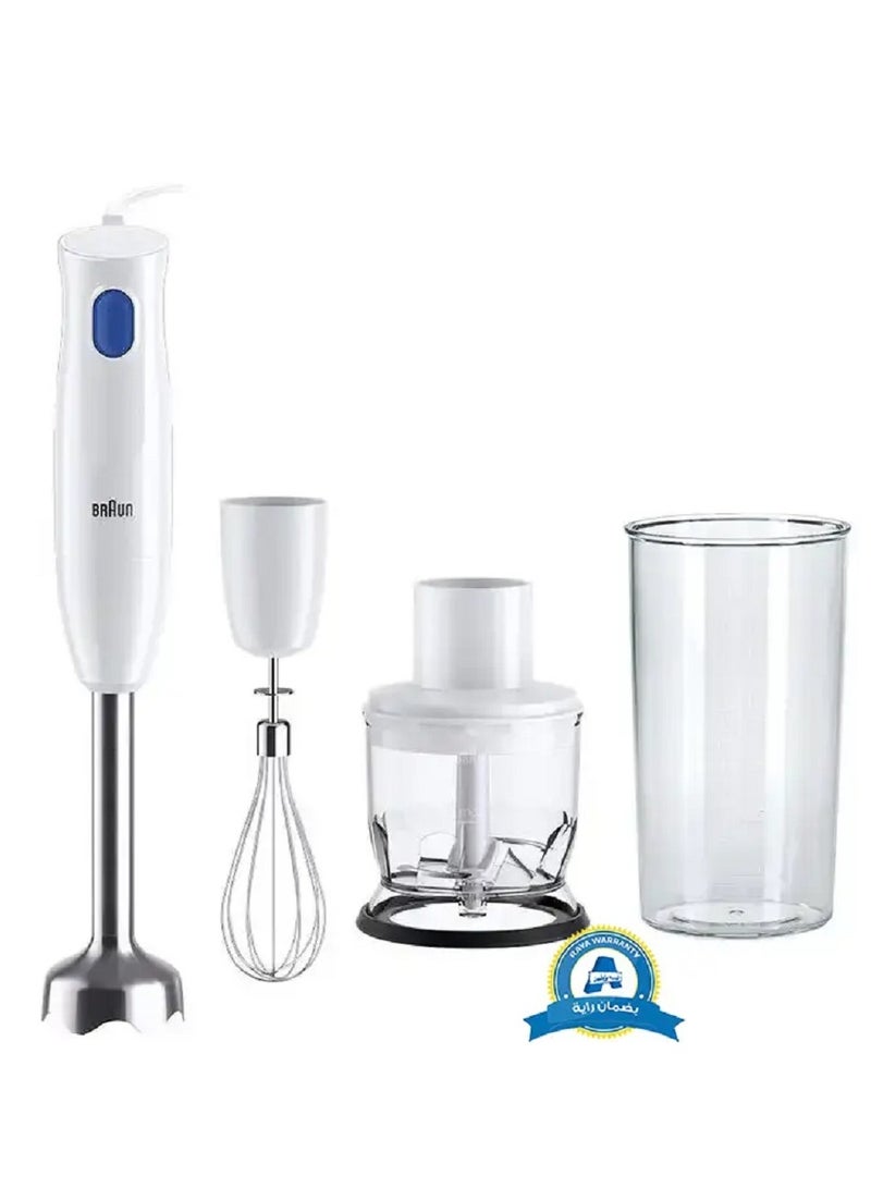 MultiQuick 1 Hand Blender With Chopper MQ10.202M WH White