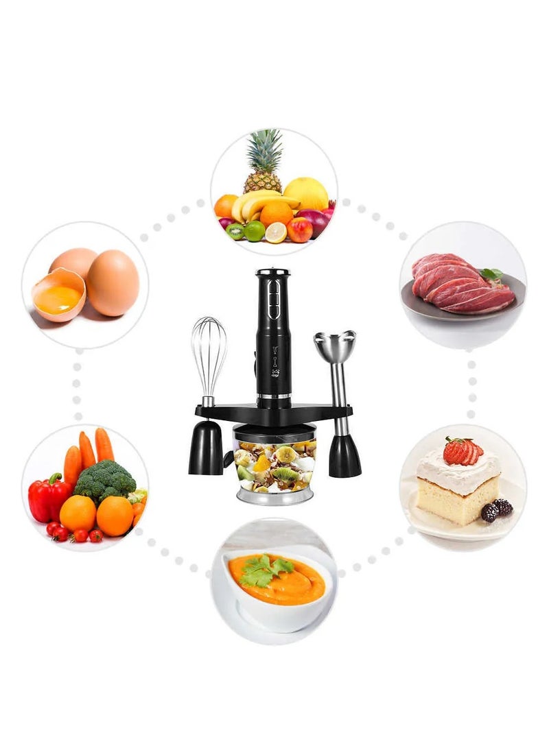 Electric Hand Stick Smoothie Blender Machine Kitchen Food Mixer Immersion Blender