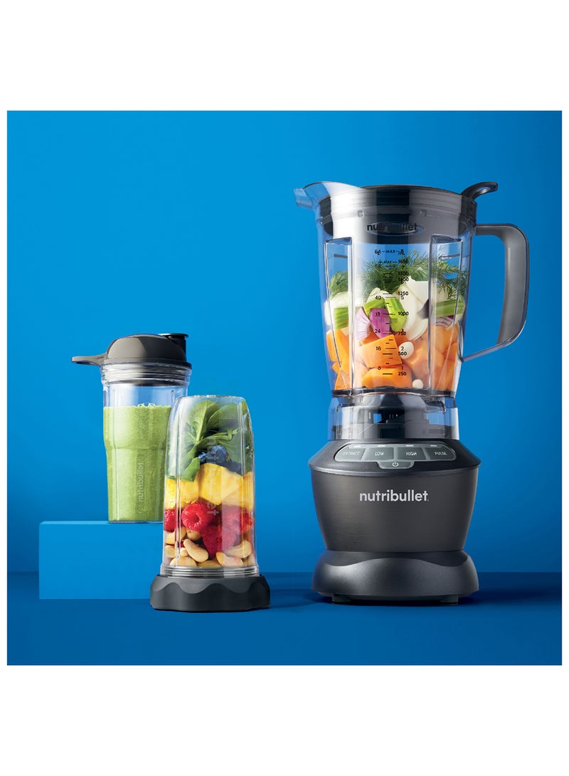 Full Size High-Speed Blender 7-Piece 1000 W NBC-0910B Dark Grey