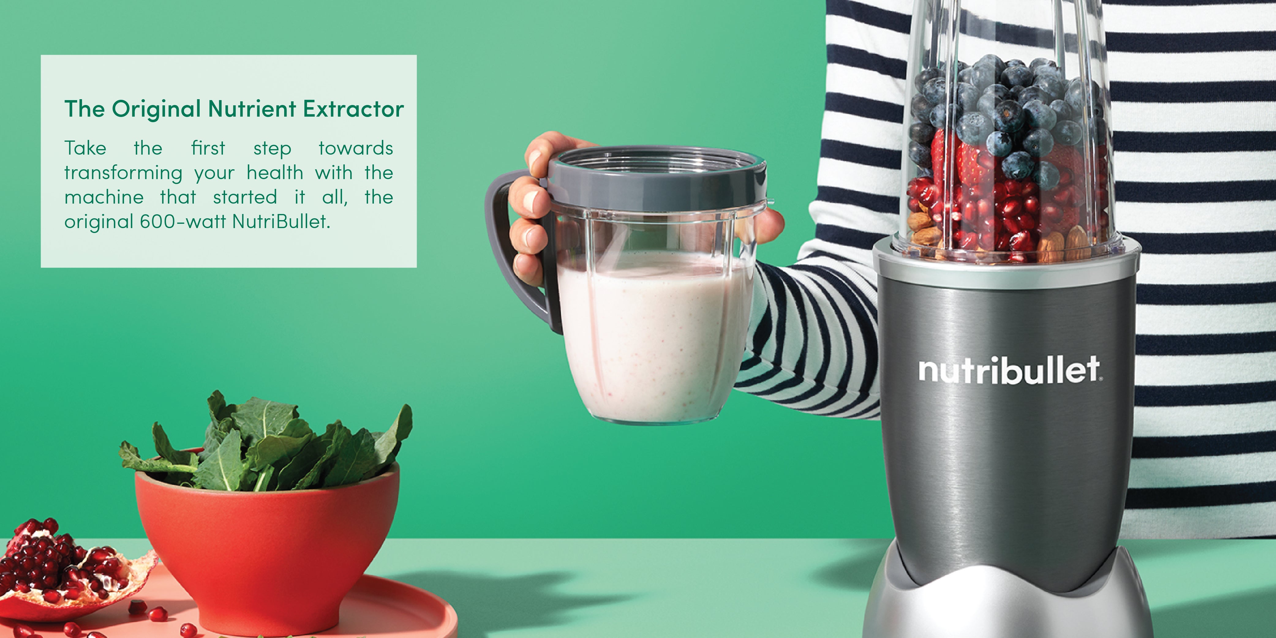 Countertop Blender 3 Piece Set 600 W NBR-0612 Grey