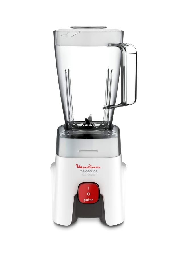 Blender | Genuine  Blender Smoothie Maker | Mixer | 2 Attachments | One Speed and Pulse Function | 2 Years Warranty 1.75 L 500 W LM242B28 White/Clear