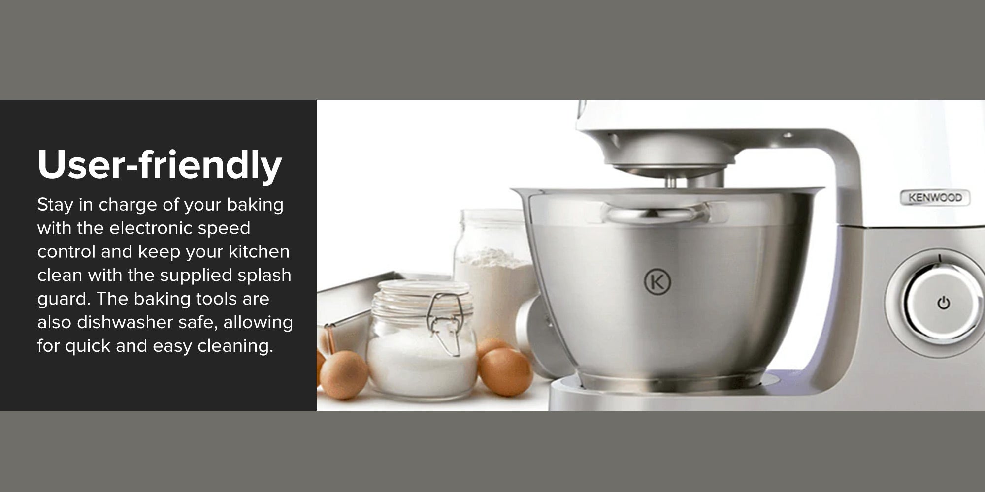 Portable Kitchen Machine 6.7L 1400W 1400.0 W KVL6140T Grey/White