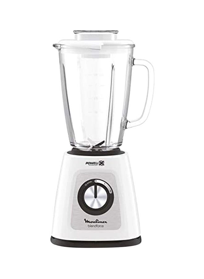 Blendforce blender Large Capacity Glass Jug , convenient, Healthy 1.75 L 700 W LM435127 White/Clear