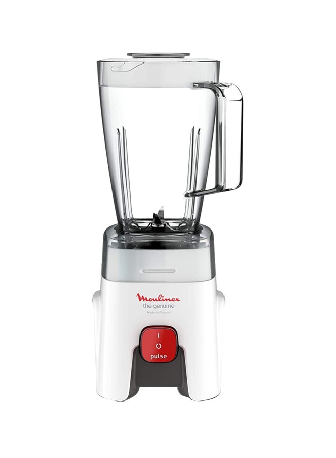 Blender | Genuine  Blender Smoothie Maker | Mixer | 2 Attachments | One Speed and Pulse Function | 2 Years Warranty 1.75 L 500 W LM242B27 White/Clear