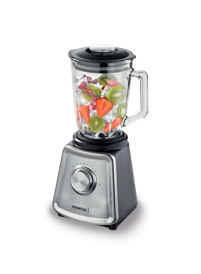 Blender, Glass Goblet, Ice Crush Function, Meat Grinder, Chopper Mill, 2 L 800 W BLP44.270SS Silver