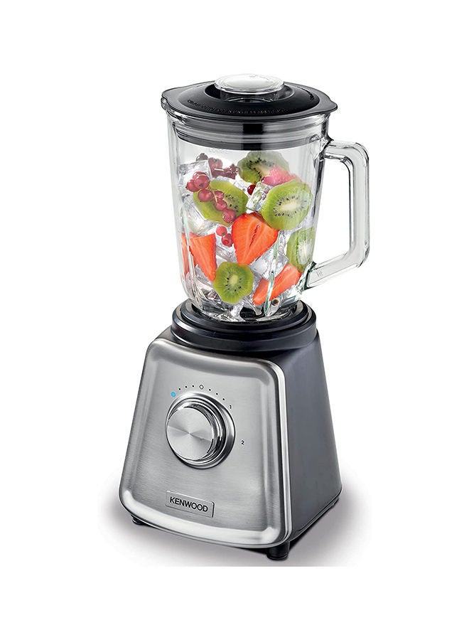 Blender, Glass Goblet, Ice Crush Function, Meat Grinder, Chopper Mill, 2 L 800 W BLP44.270SS Silver