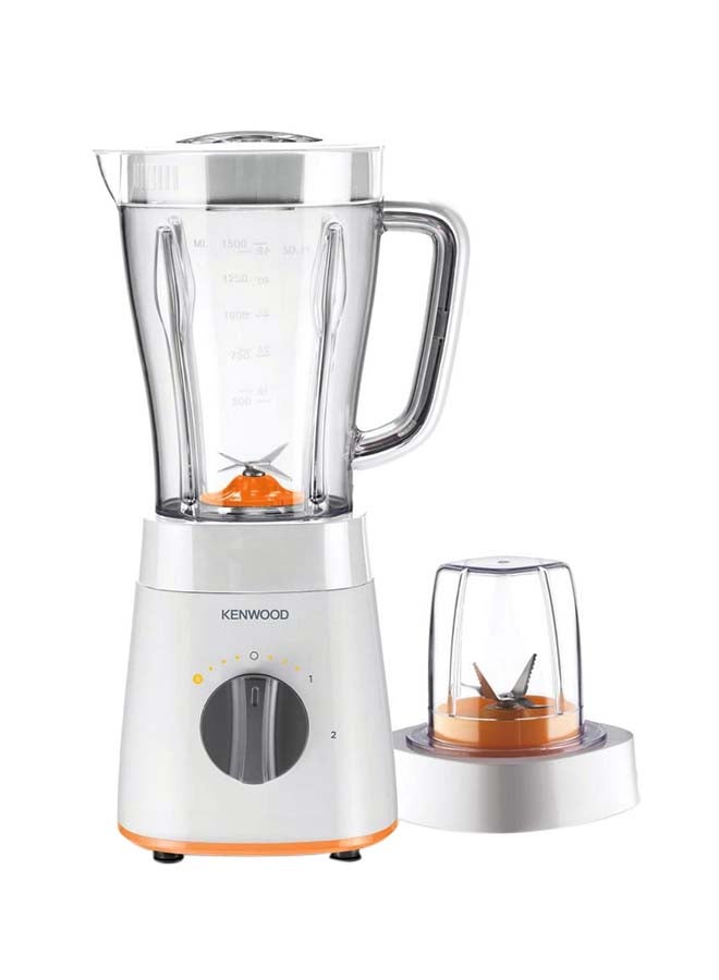 Blender, Ice Crush Function, Multi Mill, Grinder, 2 Speeds, 2 L 500 W BLP15.150WH00C057611KEAS White/Clear