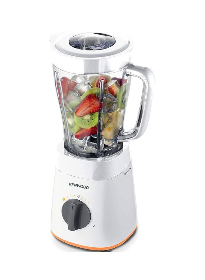 Blender, Ice Crush Function, Multi Mill, Grinder, 2 Speeds, 2 L 500 W BLP15.150WH00C057611KEAS White/Clear