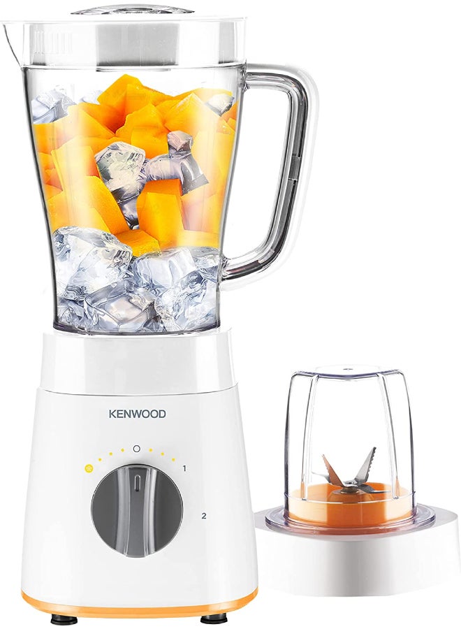 Blender, Ice Crush Function, Multi Mill, Grinder, 2 Speeds, 2 L 500 W BLP15.150WH00C057611KEAS White/Clear