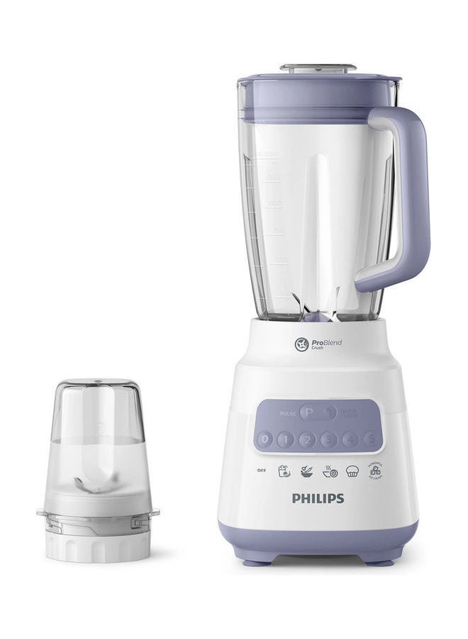 Series 5000 Blender Core 2 L 700 W HR2221/01 White/Lavender