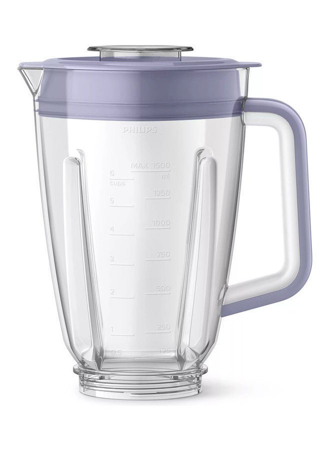 Series 5000 Blender Core 2 L 700 W HR2221/01 White/Lavender