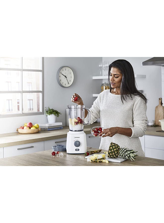 Blender Smoothie Maker Blend-X Fresh   With Extra Blender Jar, Grinder Mill, Grater Mill, Ice Crush Function 2.0 L 650.0 W BLP41.H0WH White