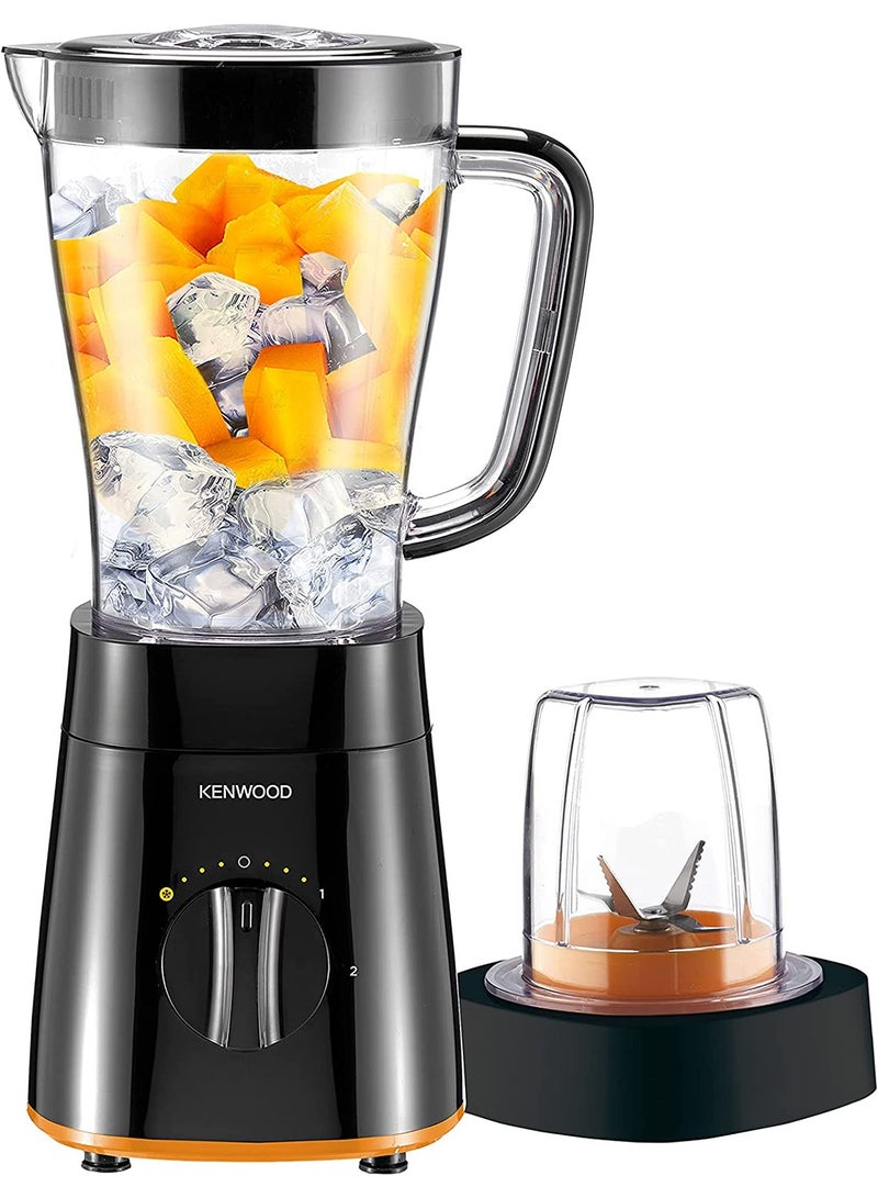 Blender/Smoothie Maker 1.5L With Multi Mill (Grinder/Chopper), Ice Crush Function 2 L 500 W BLP15.150BK Black