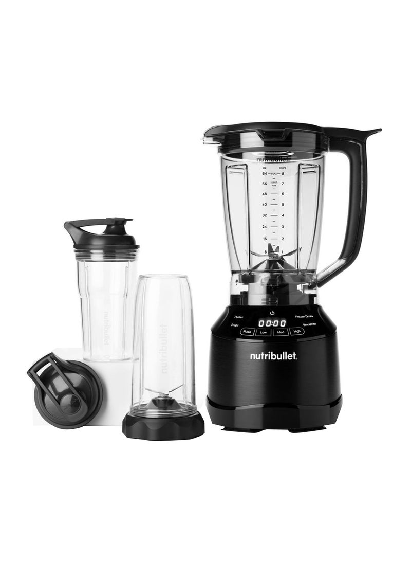 Smart Touch Blender Combo  With Intelligent Program, 3 Blending Speeds & Pulse Control, 8 Accessories, High Speed Blender,  Smoothie Maker 1.9 L 1500 W NBT-15 Black