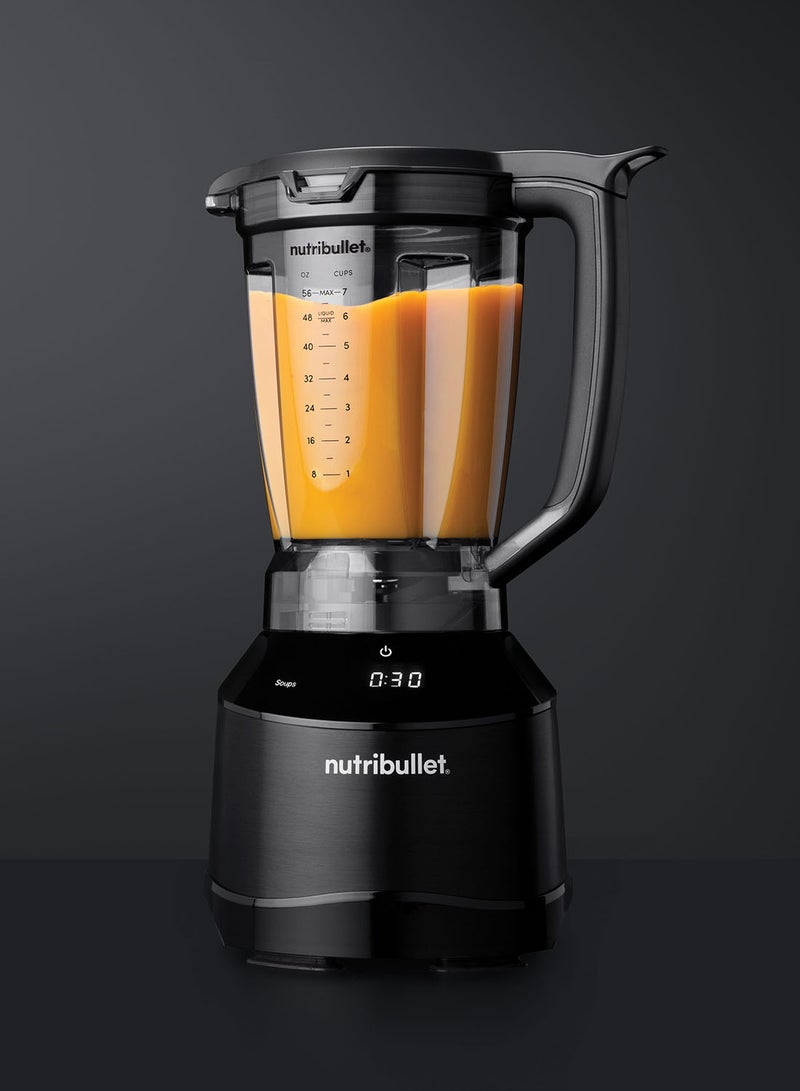 Smart Touch Blender Combo  With Intelligent Program, 3 Blending Speeds & Pulse Control, 8 Accessories, High Speed Blender,  Smoothie Maker 1.9 L 1500 W NBT-15 Black