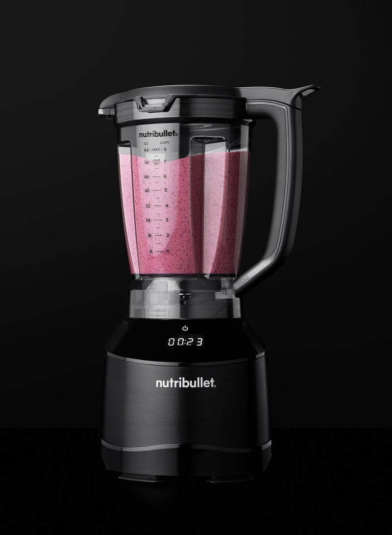 Smart Touch Blender Combo  With Intelligent Program, 3 Blending Speeds & Pulse Control, 8 Accessories, High Speed Blender,  Smoothie Maker 1.9 L 1500 W NBT-15 Black