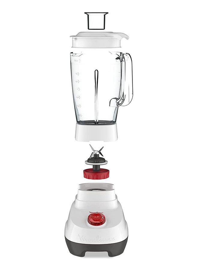 Blender | Super Smoothie Maker | Mixer | 2 Attachments | 2 L 700 W LM207128 White