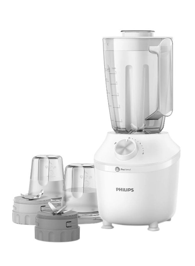 Countertop Blender, Series 3000 2.0 L 600.0 W HR2191/30 White