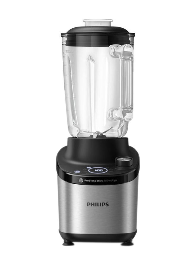 Glass Jar High Speed Blender 7000 Series - 12 Speed Setting, 6 Quick Programs, 2 L 1500 W HR3760/00 Black